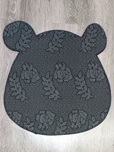 DROP OUT BEAR | 22×24 INDOOR AREA RUG | FLOOR MAT | FAN DECOR | WALL ART