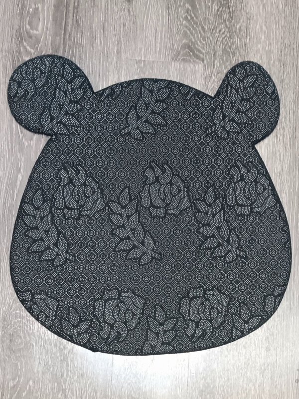 DROP OUT BEAR | 22×24 INDOOR AREA RUG | FLOOR MAT | FAN DECOR | WALL ART