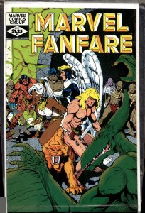 Marvel Fanfare #4 (1982) Angel