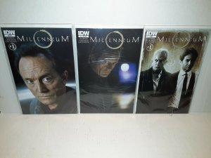 MILLENIUM #1 + #1 VARIANT AND #2 - FROM THE CREATORS OF X-FILES - FREE SHIPPPING