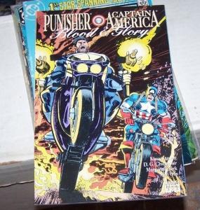 Blood and Glory [Punisher / Captain America] #2 (Nov 1992, Marvel) avengers nick