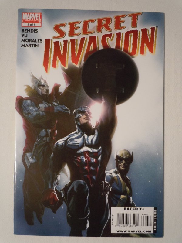 Secret Invasion #1-8 Complete Series  (2008)