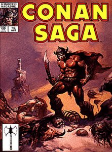 CONAN SAGA 16 BORIS COVER VF-NM