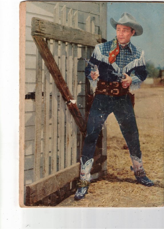 Roy Rogers Comics #7 1949 VG/FN Mid-Grade  Dell Trigger Photo Cover! Oregon CERT