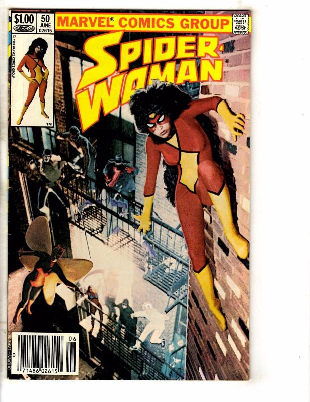 Lot Of 8 Spider-Woman Marvel Comics # 1 2 3 4 + 1 2 + 49 50 Avengers Hulk TW48