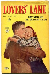 Lovers' Lane #19 1951- Golden Age Romance- Three Wrong Guys G/VG