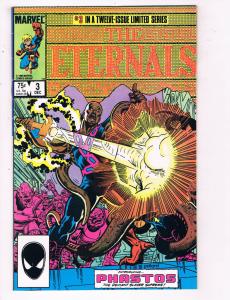 The Eternals #3 VF Marvel Comics Comic Book Dec 1985 DE24