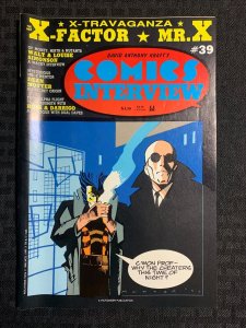 1986 COMICS INTERVIEW #39 FN 6.0 X-Factor / Walt & Louise Simonson / Mr X