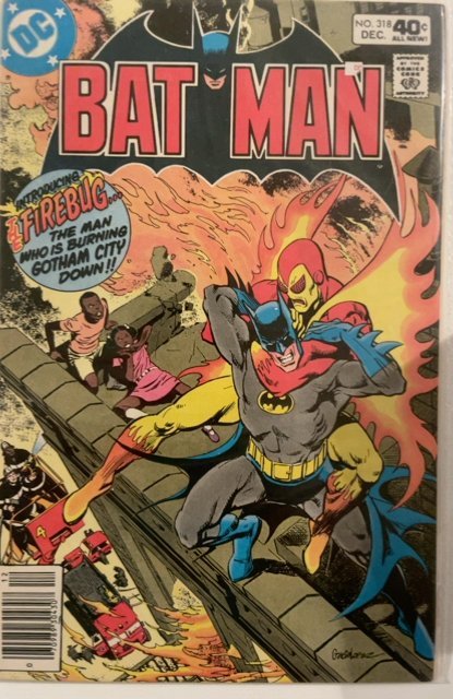 Batman #318 (1979) 1st app Firebug VF