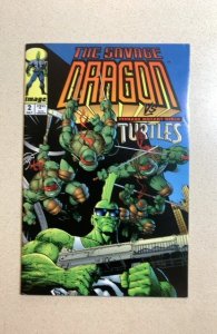 Savage Dragon #2 (1993) Erik Larsen Story & Art Teenage Mutant Ninja Turtles