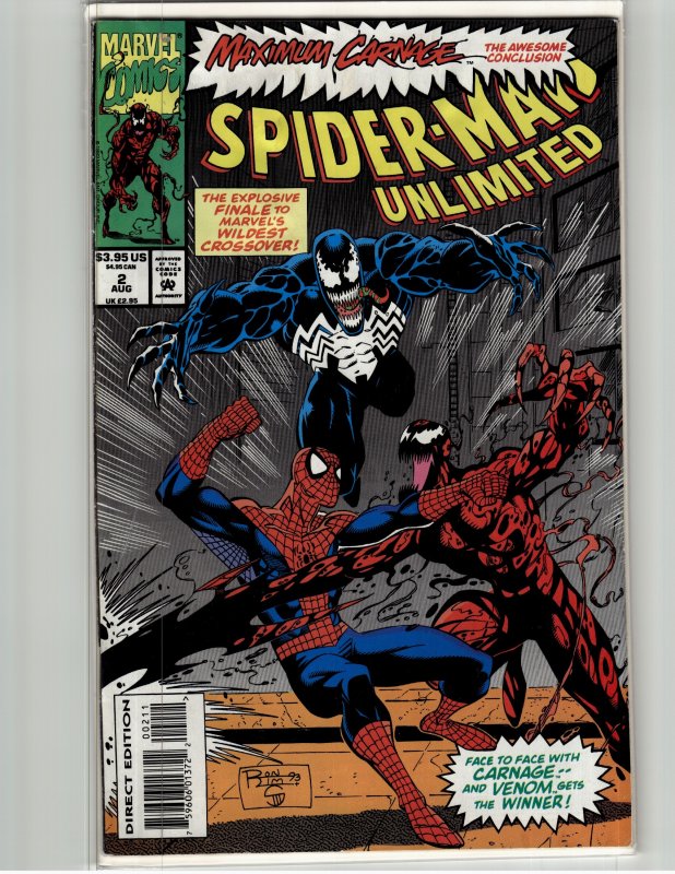 Spider-Man Unlimited #2 (1993) Spider-Man