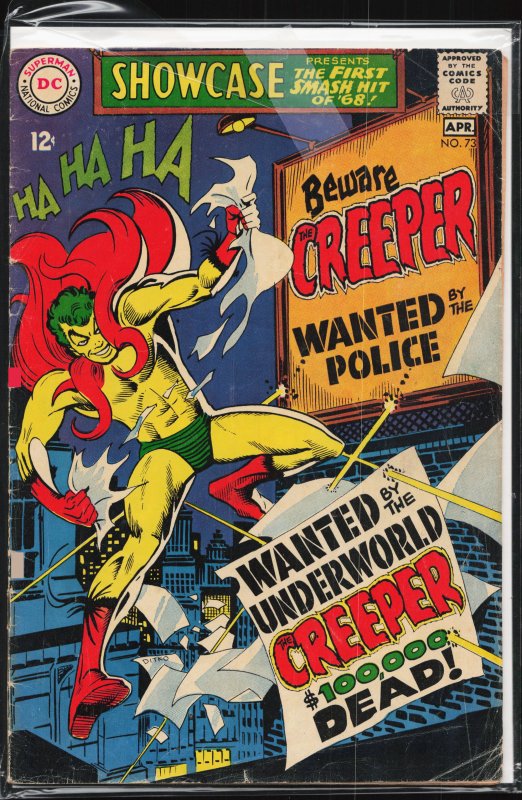 Showcase #73 (1968) The Creeper [Key Issue]