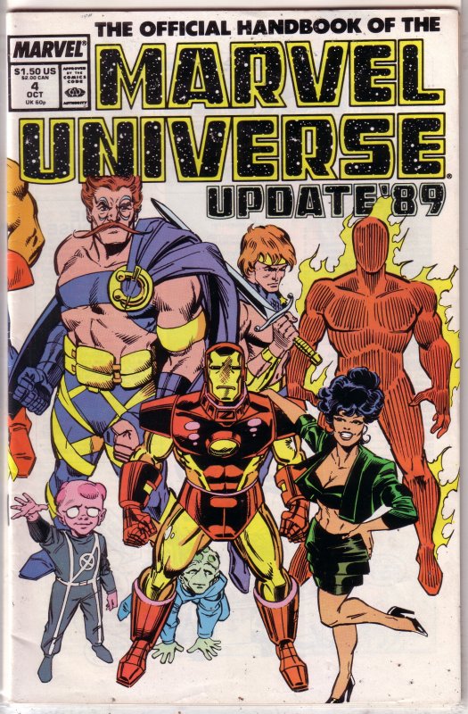 Official Handbook of the Marvel Universe   vol. 2   #6,8,10,11,13,19,20 +Update
