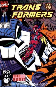 Transformers (1984 series)  #75, Fine+ (Stock photo)