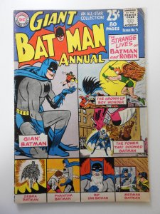 Batman Annual #5  (1963) VG Condition! tape pull front cover