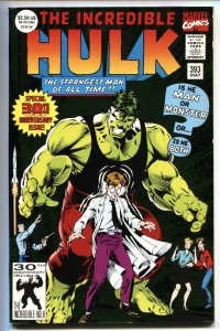 Incredible Hulk #393 Anniversary issue-comic book-Hulk #1 cover