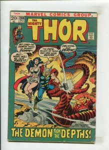 THOR #204 (2.5) DEMON FROM THE DEPTHS!! 1972