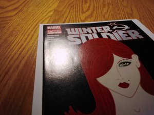 Winter Soldier #4 Black Widow 1:25 variant (2012)