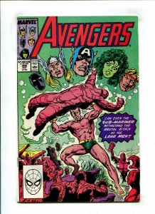 AVENGERS #306 (9.0) THERE IS A FIRE DOWN BELOW!! 1989 
