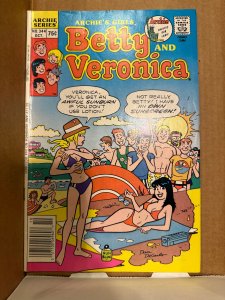 Archie's Girls Betty and Veronica #344 NM LOW PRINT Late Issue HTF in HG...