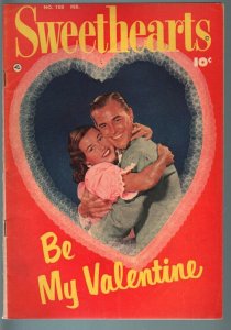 Sweethears #108--1951--Valentine cover--Fawcett Romance Golden-Age--VF minus VF-
