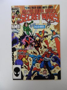 Marvel Super Heroes Secret Wars #5 (1984) NM- condition