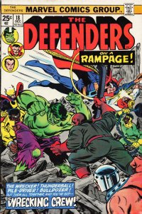 The Defenders #18 (1974) The Defenders [Key Issue]