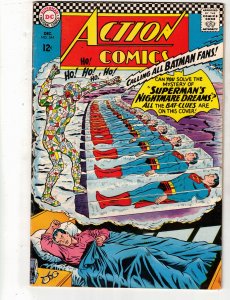 Action Comics #344 (1966) Batman/Robin x-over dream! Red Kryptonite! FN/VF WOW!