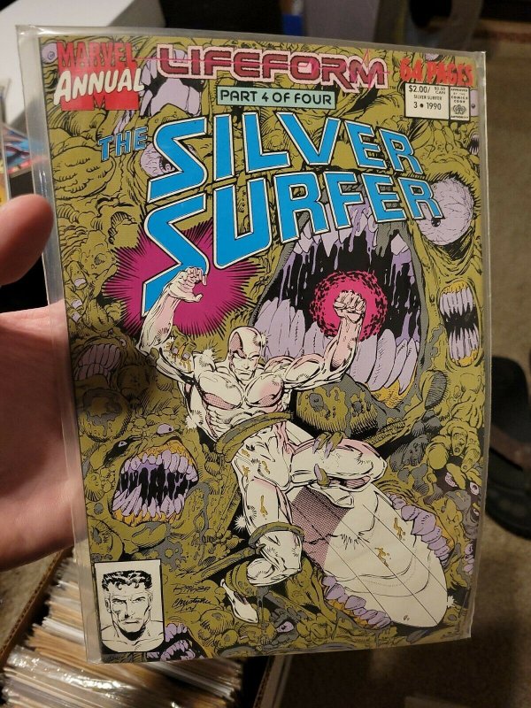 THE SILVER SURFER ANNUAL #3  (MARVEL 1987)  VF-NM