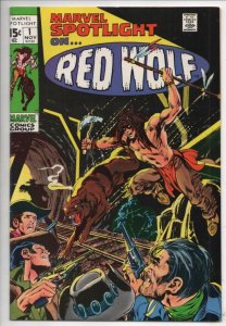 MARVEL SPOTLIGHT #1, VF/NM, Red Wolf, Neal Adams, Wally Wood, 1971 more in store