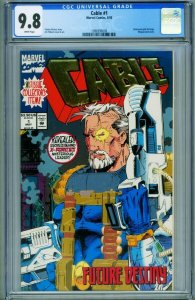 CABLE #1 CGC 9.8 1993 comic book First issue-Marvel 1996996009 