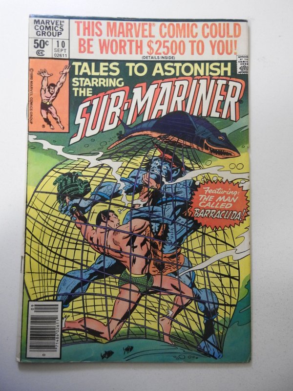 Tales to Astonish #10 (1980) VG Condition