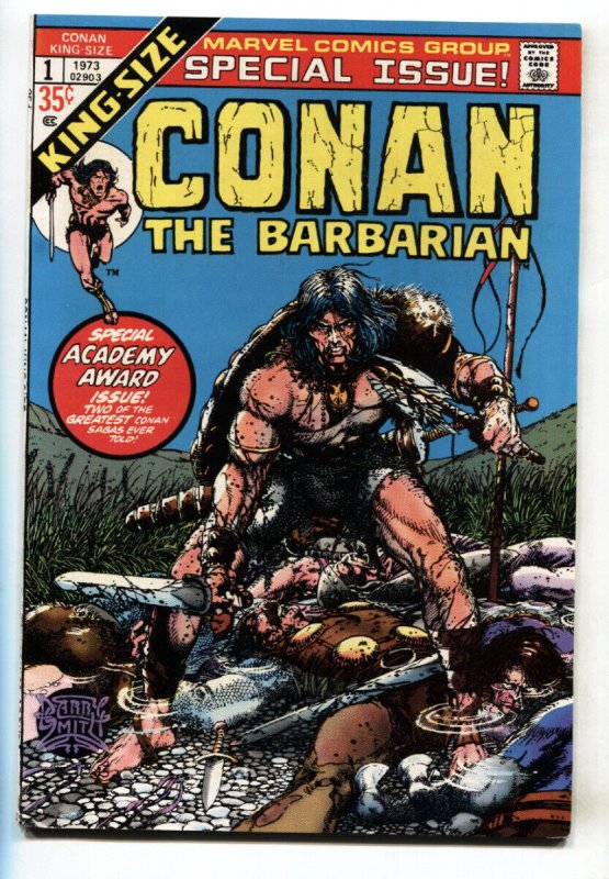 CONAN THE BARBARIAN ANNUAL #1--comic book--Marvel--1973--VF-
