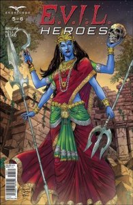 E.V.I.L. Heroes 5-C Abhishek Malsuni Cover VF/NM