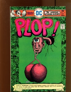 Plop! #17 - Basil Wolverton Cover Art! (6.5) 1975