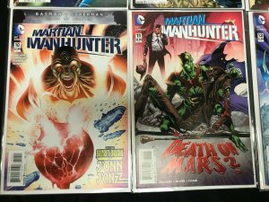 MARTIAN MANHUNTER #4, 8-12 6PC LOT (VF) DEATH ON MARS!! 2007-16