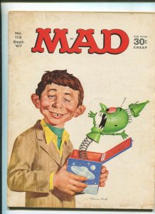 MAD #113 (4.5) JACK IN A BOX COVER 1967