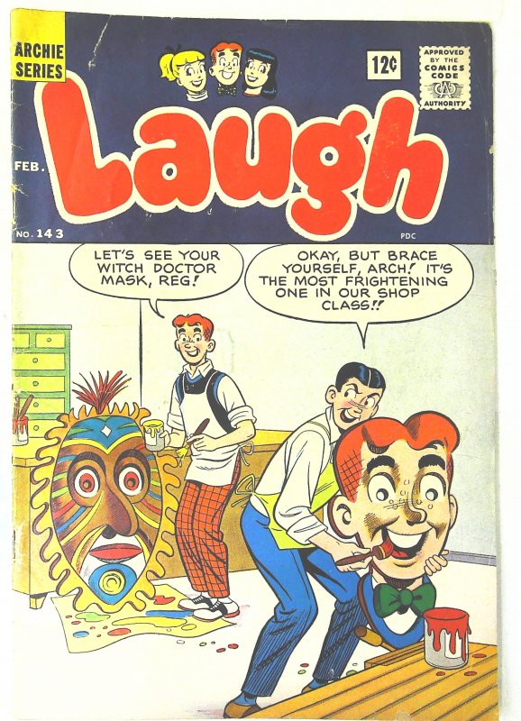Laugh Comics   #143, VG+ (Actual scan)