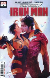 Tony Stark: Iron Man #4 VF/NM ; Marvel | 604 Kiss Cover