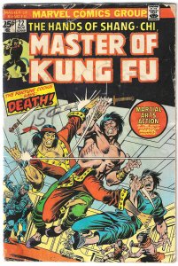 Master of Kung Fu #22 (1974) FA