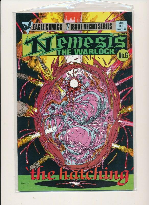 Eagle Comics 7 Issue Series-NEMESIS THE WARLOCK #1-#7  VERY FINE+ (PF733) 