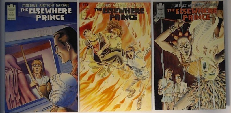 Lot of 5 The Elsewhere Prince (Marvel, 1990 series)