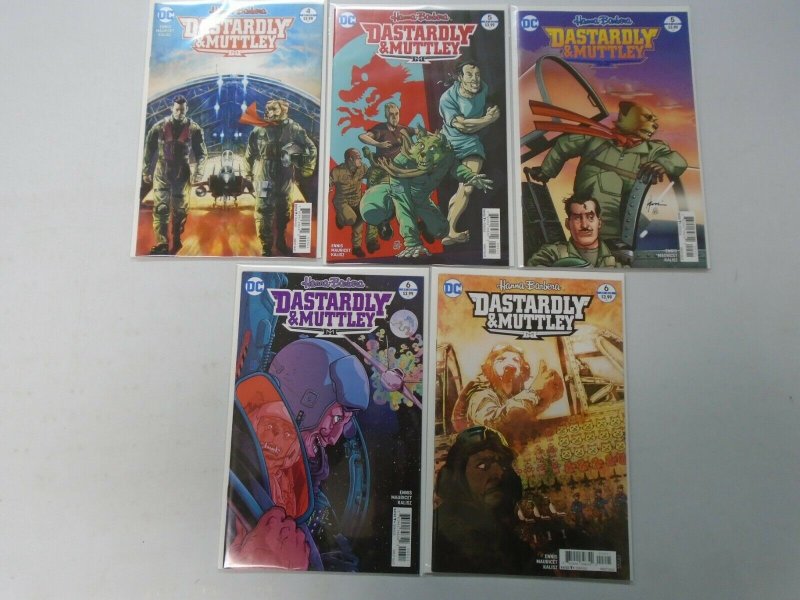 Dastardly and Muttley lot 10 different from #2-6 + variants 8.0 VF (2017 DC)