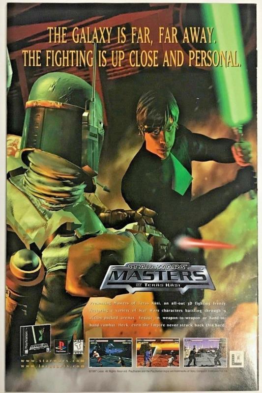 STAR WARS BOBA FETT WIZARD#1/2 VF/NM 1997 DARK HORSE COMICS WITH COA  