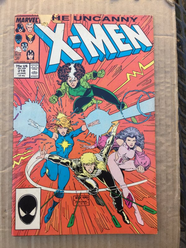 The Uncanny X-Men #218 (1987)