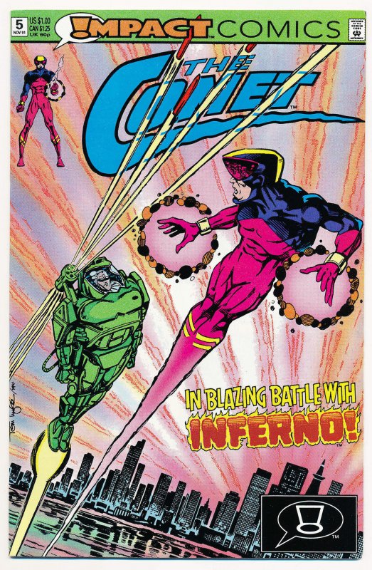 Comet (1991 Impact) #1-18 VF/NM Complete series