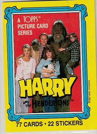 Harry and The Hendersons/Alf Trading cards