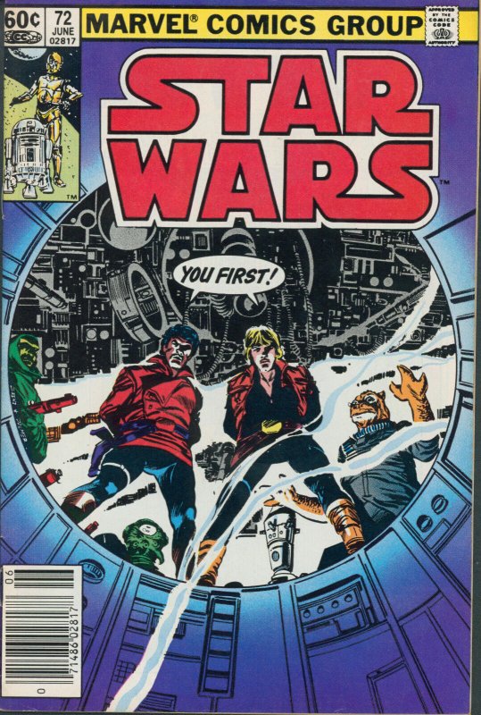 Star Wars #72 Marvel Comics 1983 VF- Newsstand Variant