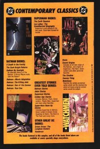 Batman and Other DC Classics #1 1989-1948 origin story by Bob Kane-Camelot 30...