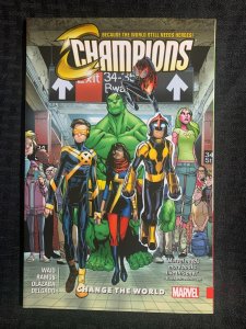 2017 CHAMPIONS Volume 1 Change the World SC VF+ 8.5 1st Marvel Comics